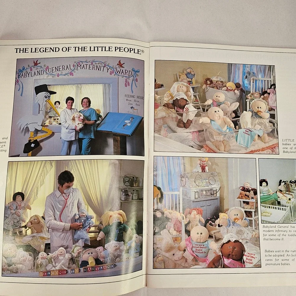 Xavier Roberts Little‎ People Pals Collector's Edition 7546 Plaid Craft Book